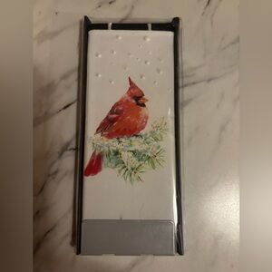Red Bird Flatyz Candle